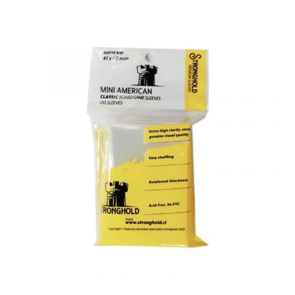 Protectores Mini American 41x63mm Stronghold