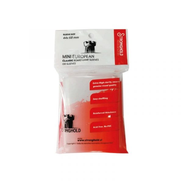Protectores Mini Euro 44x68mm Stronghold